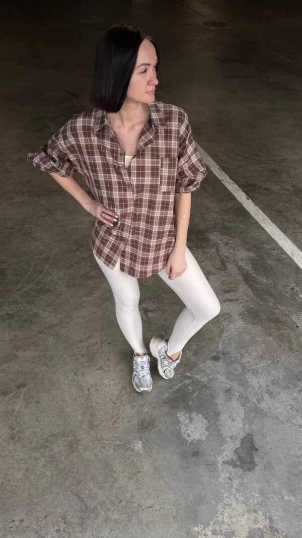 leggings with straps White