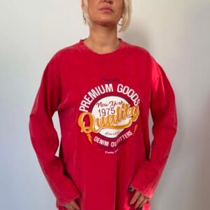 Vintage longsleeve red