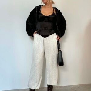 Flow pants - light grey